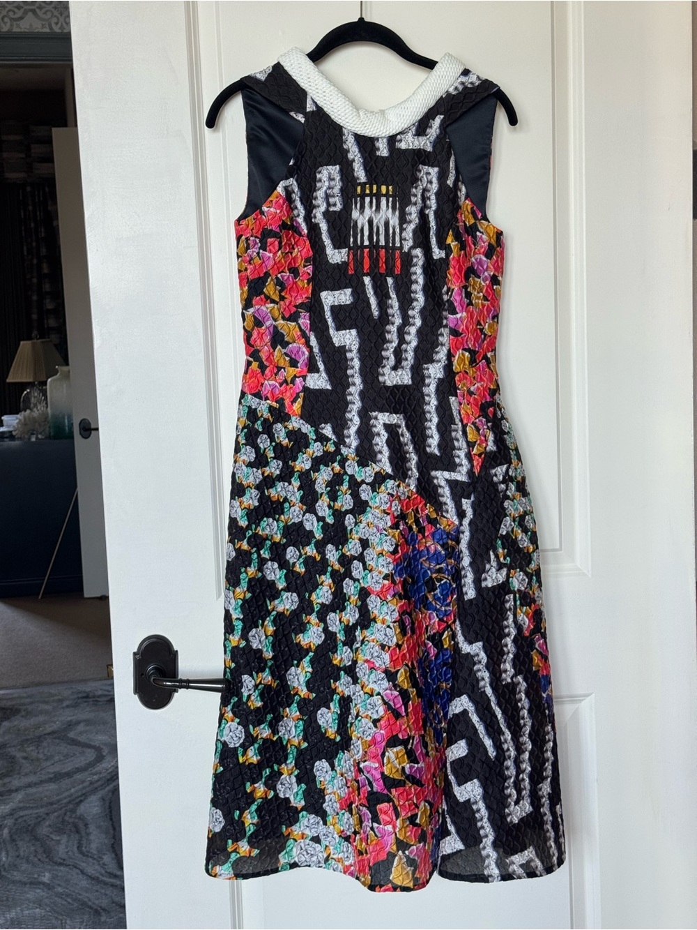 Peter Pilotto Evening Dress, cutout neckline